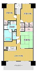 間取図画像 3LDK