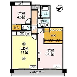 メゾンアザレア 3LDKの間取図画像