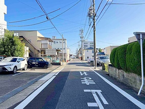 二方向に開けた...