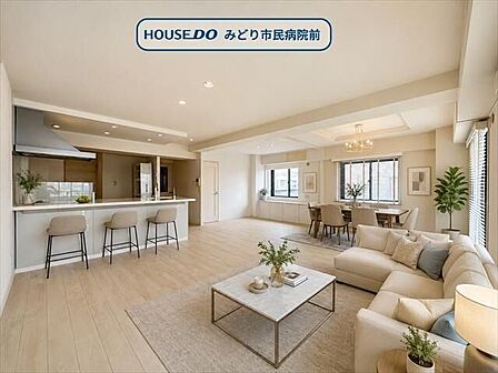 30帖※画像はイメージです。実際の写真に家具や調度品をCG合成したものです。(家具等は販売に含まれておりません)
