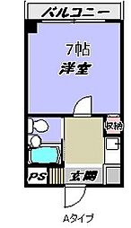 間取図画像 1K
