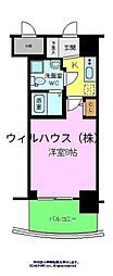 Racine宿院 1Kの間取図画像