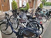 自転車置き場！