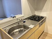 3口ガスコンロのシステムキッチン！
