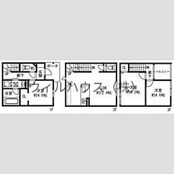 レジデンス・ボヌール 3LDKの間取図画像