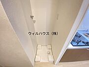 室内洗濯機置き場！