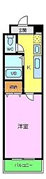 プレジオ・カーサ2番館 1Kの間取図画像