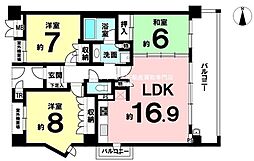 間取図画像 3LDK