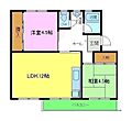 狭山住宅34号棟4階3.8万円
