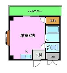 間取図画像 ワンルーム