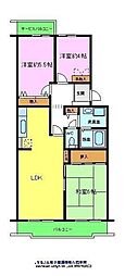 エミネンス立矢 3LDKの間取図画像