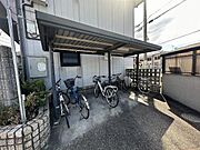 自転車置き場！