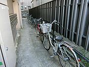 駐輪場！