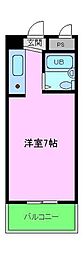 エスパシオ ワンルームの間取図画像