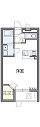 レオネクストグランドゥールS 1Kの間取図画像