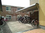 自転車置き場！