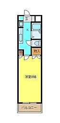 間取図画像 1K