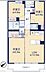 間取り：【間取り図】3LDK、専有面積59.70m2、バルコニー面積7.96m2