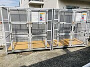 【ゴミ置き場】使いやすさに配慮した共用ゴミ置場で、常に清潔に保たれています。