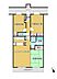 間取り：【間取り図】3LDK、専有面積68.31m2、バルコニー面積11.05m2