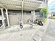 【バイク置場】バイク好きに嬉しい、安心の専用スペース♪