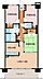 間取り：【間取り図】3LDK、専有面積67.32m2、バルコニー面積12.2m2