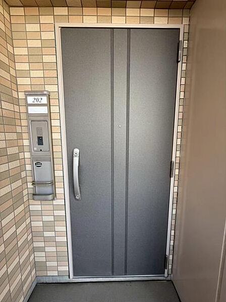 玄関です。