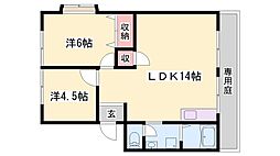 ハイアベニュー双葉A 1階/-