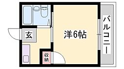 JR播但線 野里駅 徒歩20分 3階/-