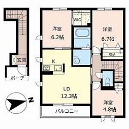 サンルーチェ 2階/-