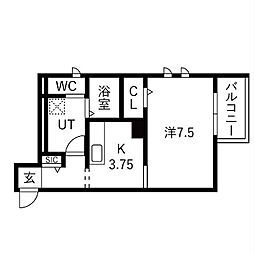 (仮称)西新町PJ 3階/-