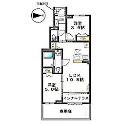 ヴィラ ステートリー 1階/-