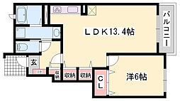 パーチェB 1階/-