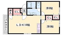 ファインステージ 2階/-