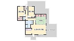 ネオステージ今宿 3LDKの間取図画像