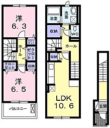 リヴェール コートII 2階/-