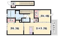 エクレール福井 2階/-