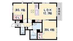 シャーメゾン・シオン 1階