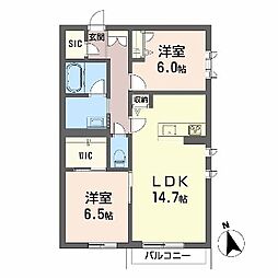 シャーメゾン中自由が丘 2階