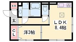 ラフィーネ亀山 1階/-