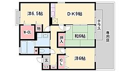 プラシード暖家A棟 1階/-