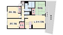 メリーファンテン　Ａ棟 1階/-