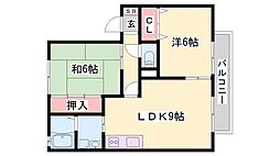 ファミールコート・KA棟 2LDKの間取図画像
