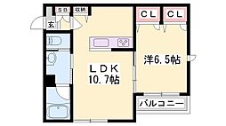 サンリットレジデンス喜田 2階/-