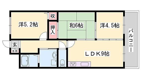 ベアーズ土山_間取り_0