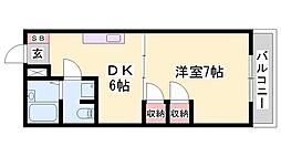 間取図画像 1DK