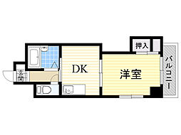 間取図画像 1DK
