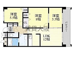 間取図画像 3LDK