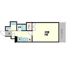 シプレス 1Kの間取図画像