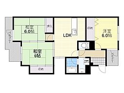 マンション・アメニティ 3LDKの間取図画像
